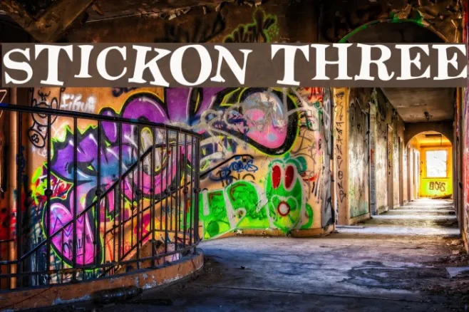 Stickon Three Example 1