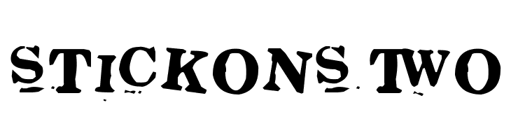Stickons Two Font