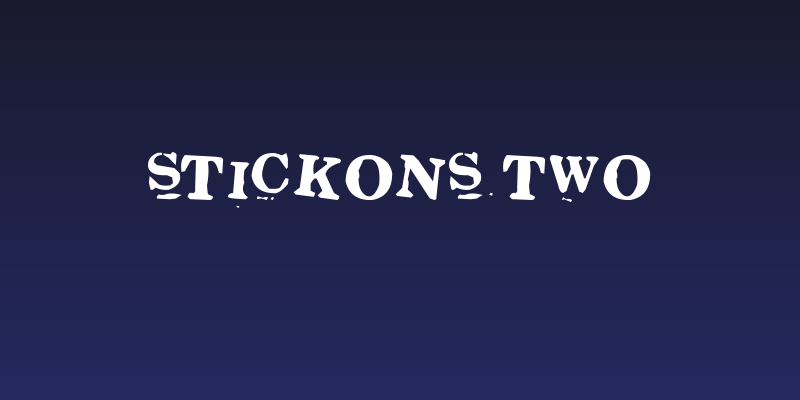 Stickons Two Social Header