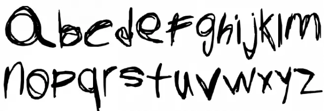 Sticks And Stones फ़ॉन्ट लोअरकेस