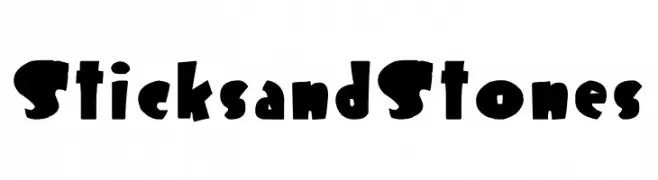 Sticks and Stones  font caratteri gratis