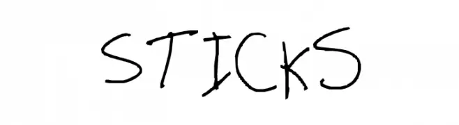 Sticks  Frei Schriftart Herunterladen