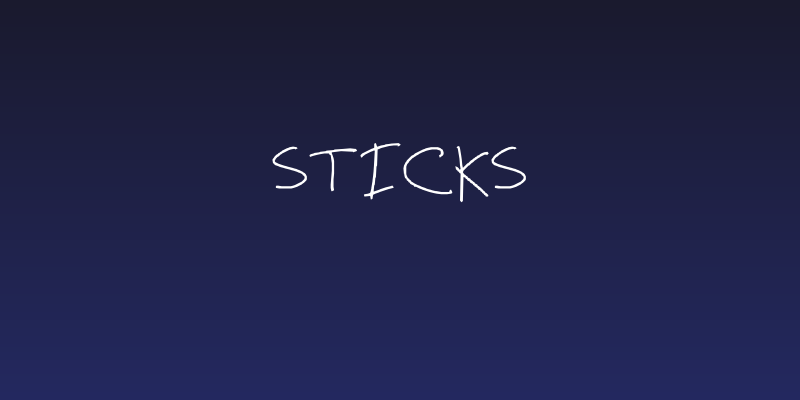 Sticks Social Header
