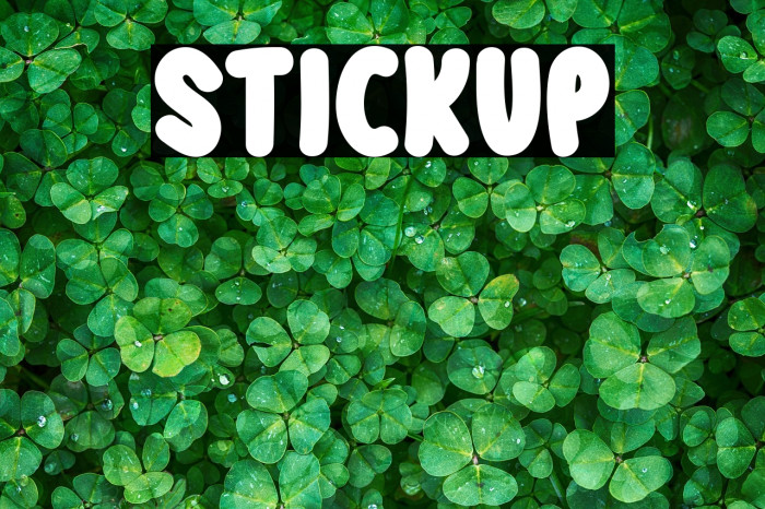 Stickup Example 2