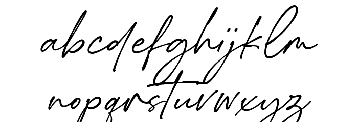 Stickwithu Demo Font LOWERCASE