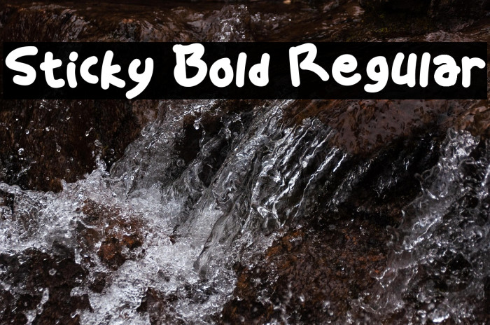Sticky Bold Regular Example 3