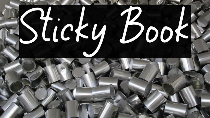 Sticky Book Example 3