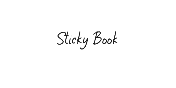 Sticky Book Logo