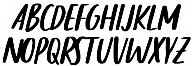 Sticky Buttercup Demo Schriftart Groß