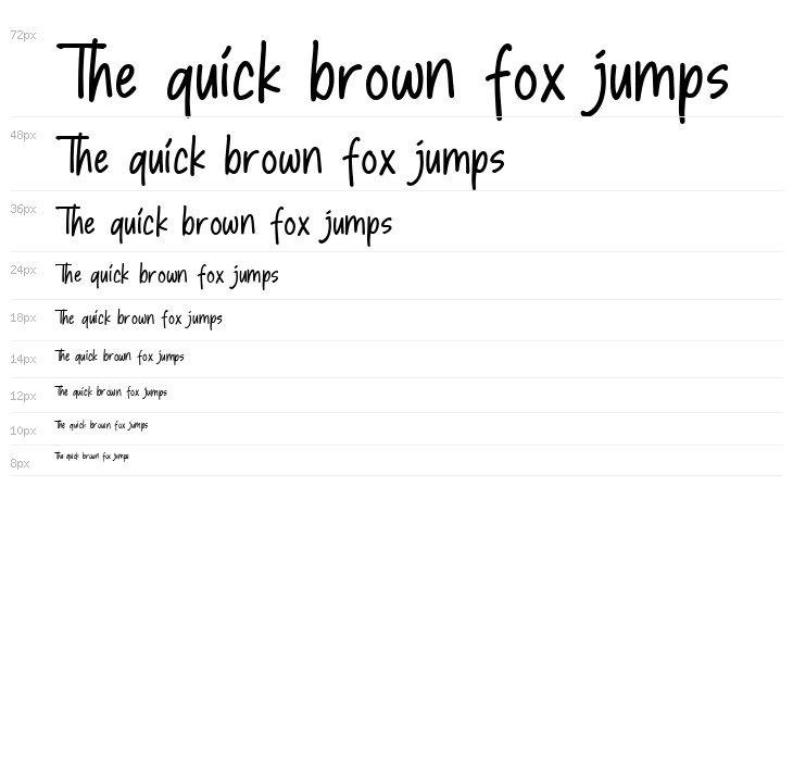 Sticky Marker Regular Waterfall