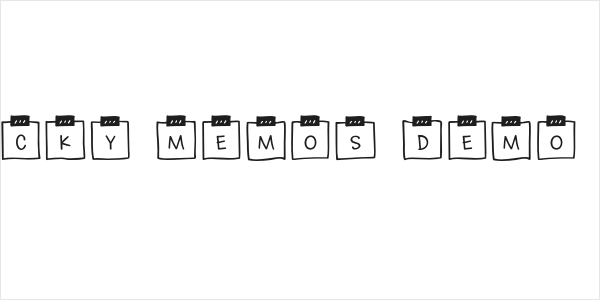 Sticky Memos Demo Two Logo