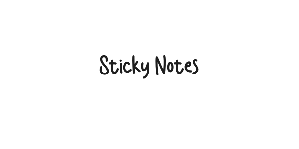 Sticky Notes Logo