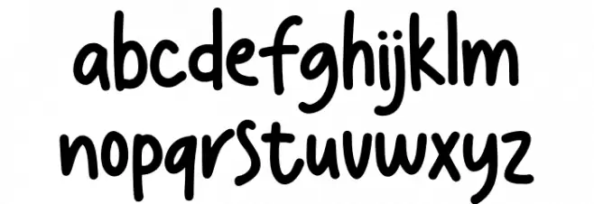 Sticky Notes Caratteri MINUSCOLO