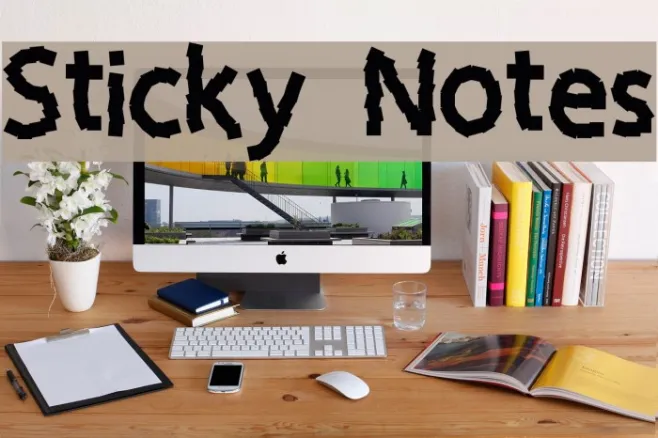 Sticky Notes Example 1