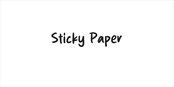 Sticky Paper Logo