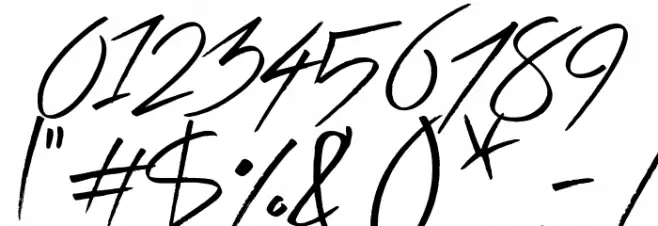 Sticky Pops Font OTHER CHARS