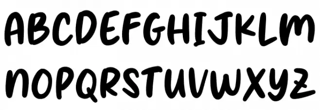 Sticky Sans Fonte MAIÚSCULAS