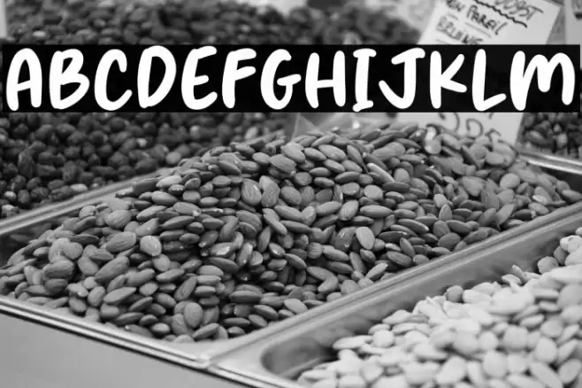 Sticky Sans Font examples