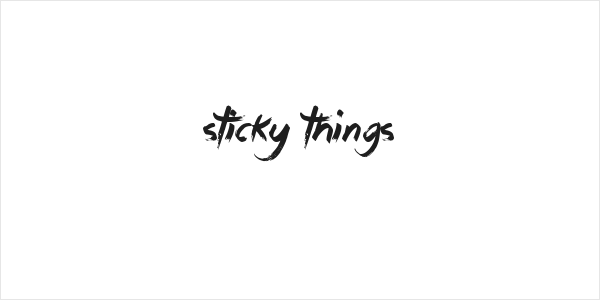 Sticky Things Logo