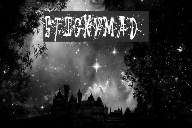 StickyMad Font examples