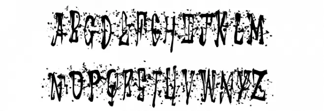 StickyMad फ़ॉन्ट लोअरकेस