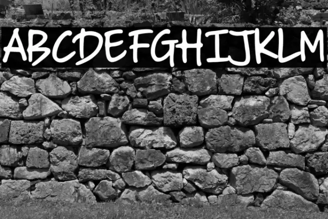 StickyNotes Font examples