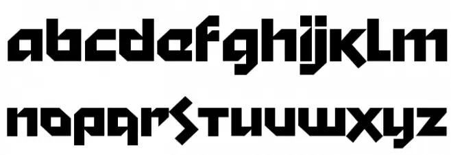 StiffStaff-Heavy Schriftart Groß
