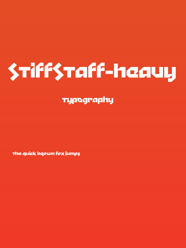 StiffStaff-Heavy Poster