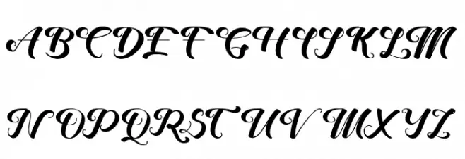 Stiffeny Maritta Font Litere mari