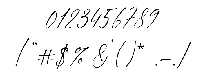 Stifora Font OTHER CHARS