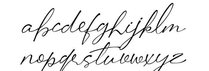 Stifora Font LOWERCASE
