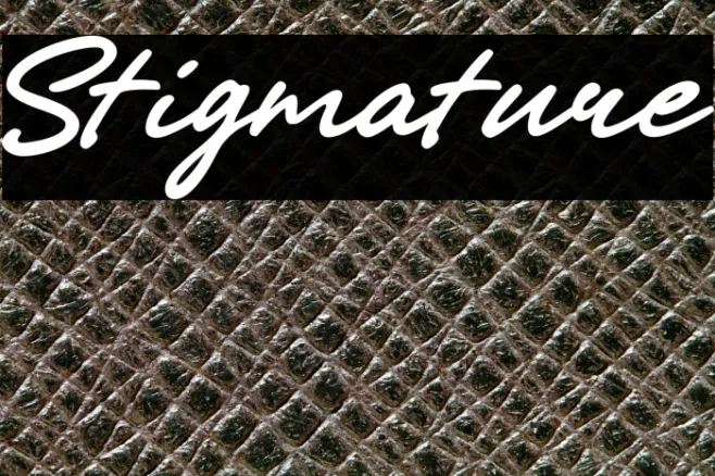 Stigmature Example 1