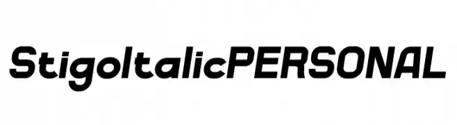 Stigo Italic PERSONAL  Fuentes Gratis Descargar