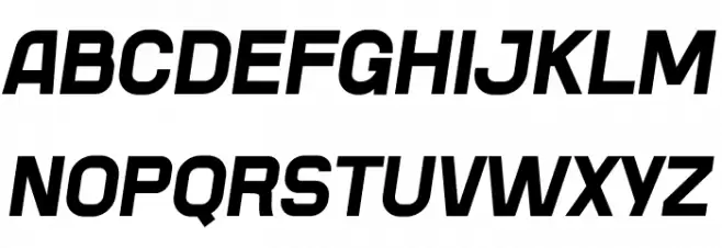 Stigo Italic PERSONAL Schriftart Groß