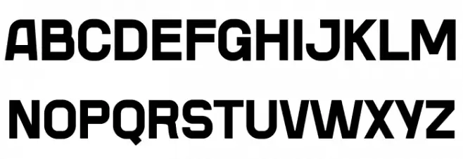 Stigo REG PERSONAL Font Litere mari