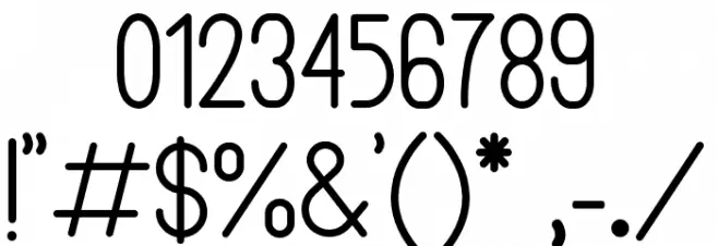 Stikco Font OTHER CHARS