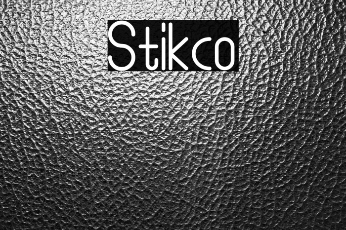 Stikco Example 3