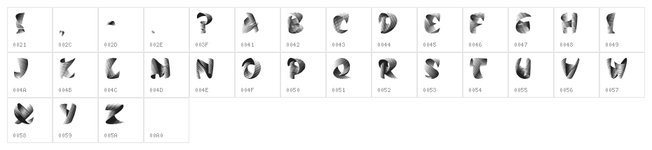 Stiletto Silver Character Map