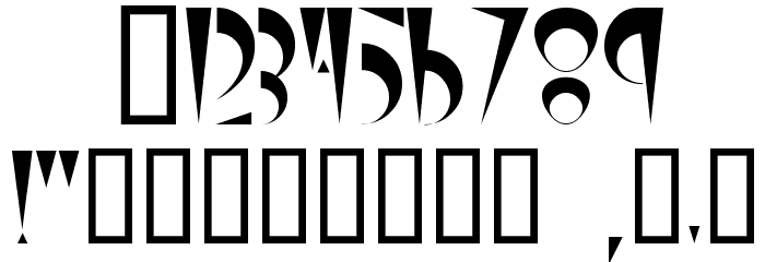 Stiletto Font OTHER CHARS