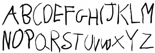 Still 6 but almost 7 Schriftart Groß