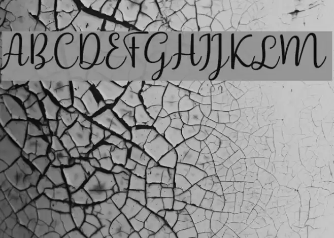 Still Loving Font examples