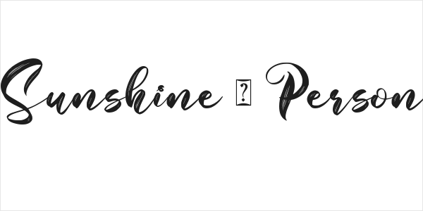 Still Sunshine - Personal Use Logo