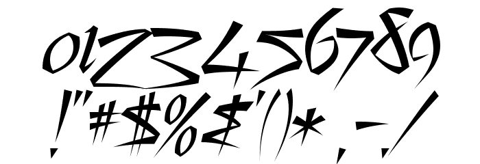Still Time Font OTHER CHARS