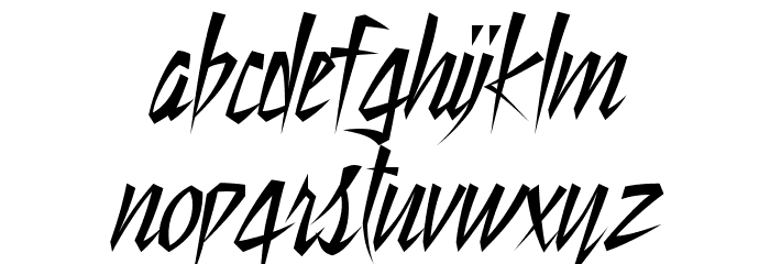 Still Time Font LOWERCASE