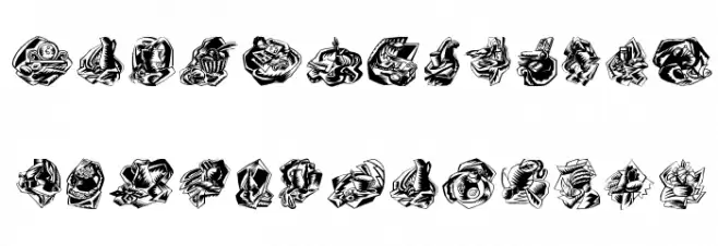 StillLebenFourKinds Schriftart Groß