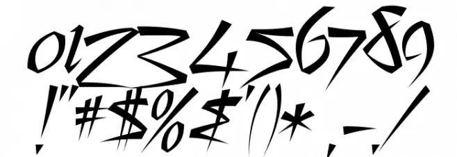 StillTime-Regular Font OTHER CHARS