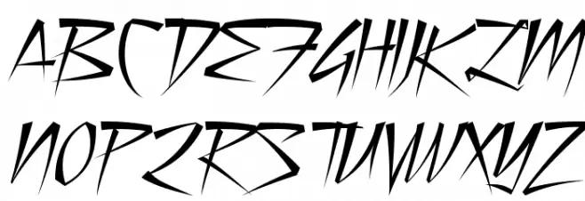 StillTime-Regular フォント 大文字