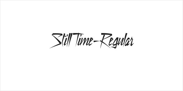 StillTime-Regular Logo
