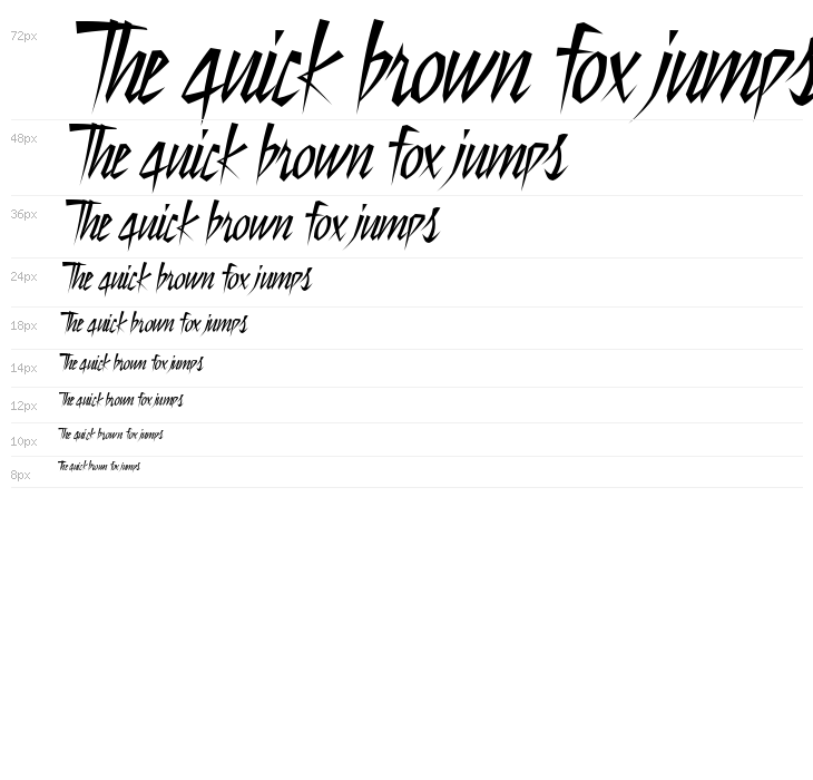 StillTime-Regular Waterfall