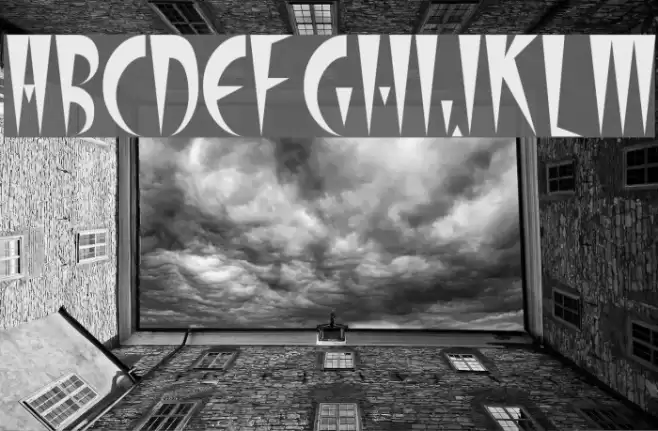 Stilleto Plain Font examples